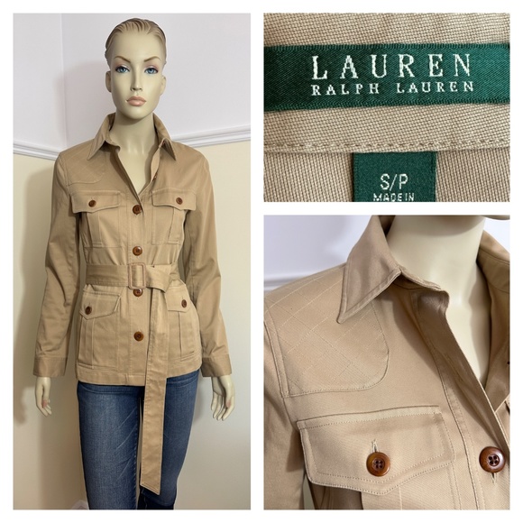 Lauren Ralph Lauren Jackets & Blazers - RALPH LAUREN classic safari jacket